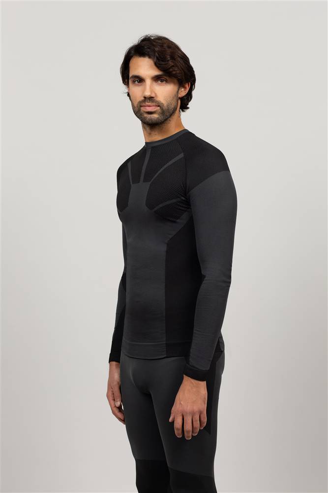 DH Extreme Power Maglia Manica Lunga Uomo indossata, dettaglio
