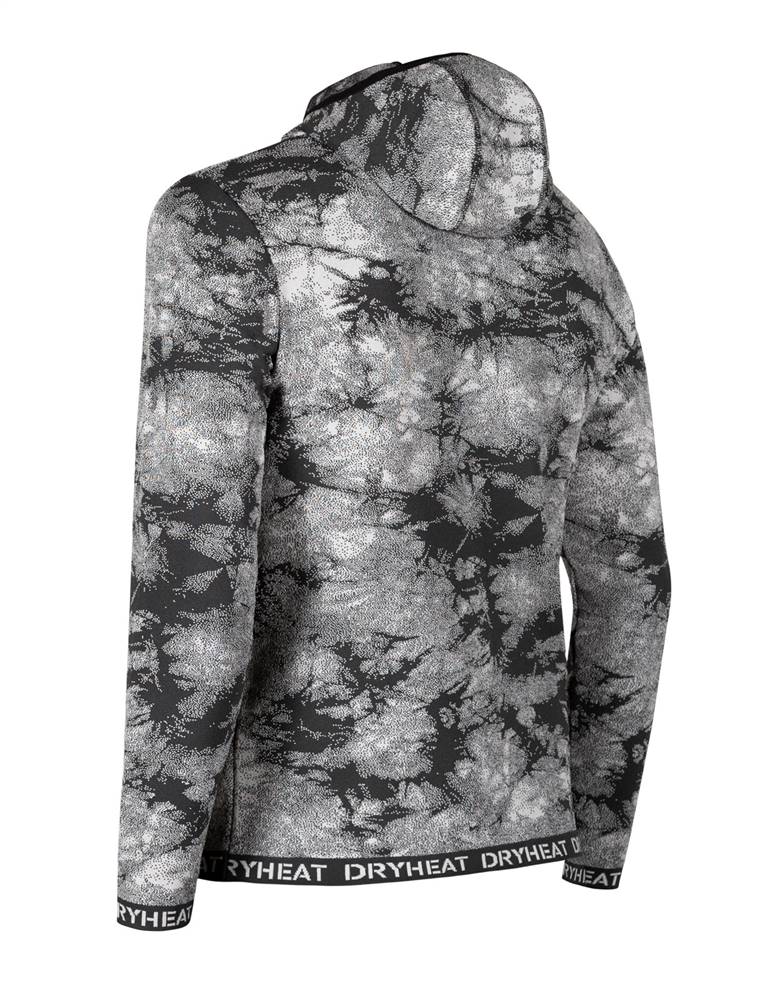 DHtech 300 Felpa Full Zip con Cappuccio Sfumata Uomo, vista posteriore