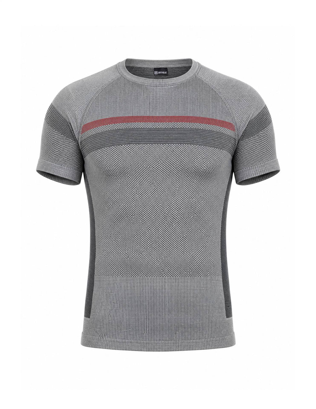 DH Carbontech T-shirt Uomo – Grigio perla/Bianco