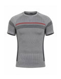DH Carbontech T-shirt Uomo – Grigio perla/Bianco