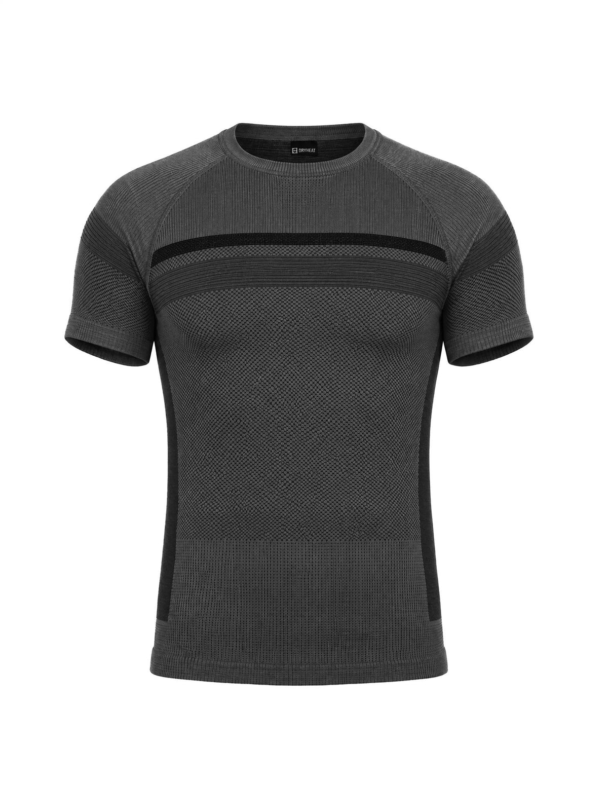 DH Carbontech T-shirt Uomo – Grigio scuro/nero