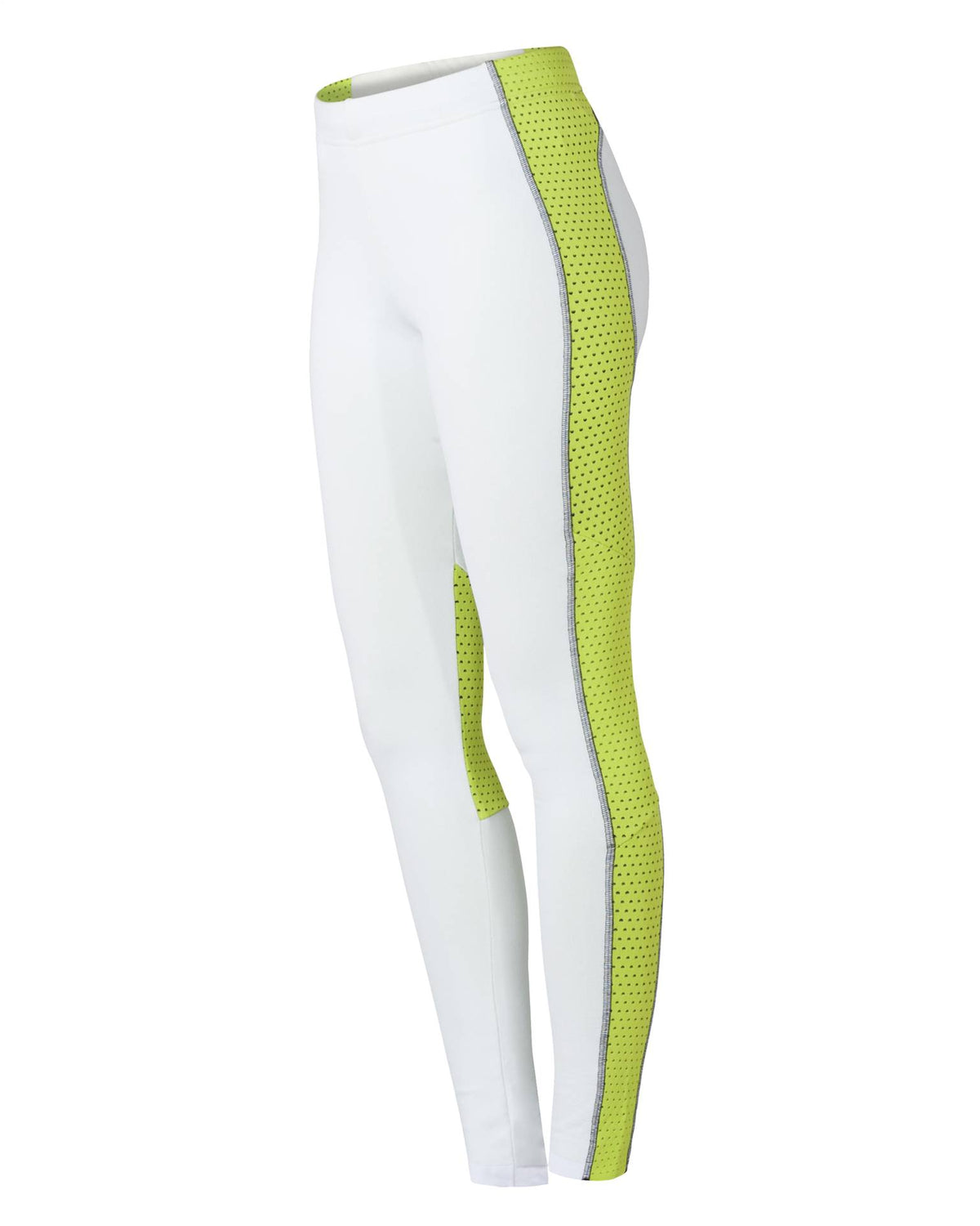 DHtech 400 Pantaloni Strutturati Unisex – Bianco/Verde acido