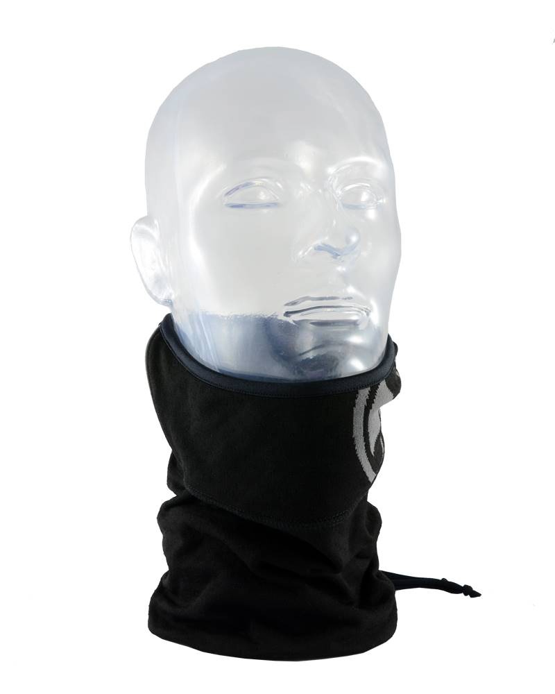 DHtech 400 Neck Gaiter and Headband – Black/Grey, detail