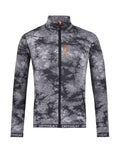 DHtech 300 Felpa Full Zip Sfumata Uomo – Nero/Grigio