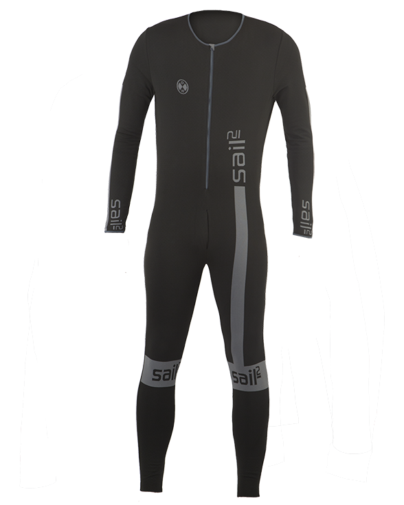 DHtech 400 Sail Tuta Intera Uomo – Nero/Asfalto