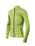 DHtech 400 Tunnel Men's Thermal Sweatshirt – Acid Green/Black